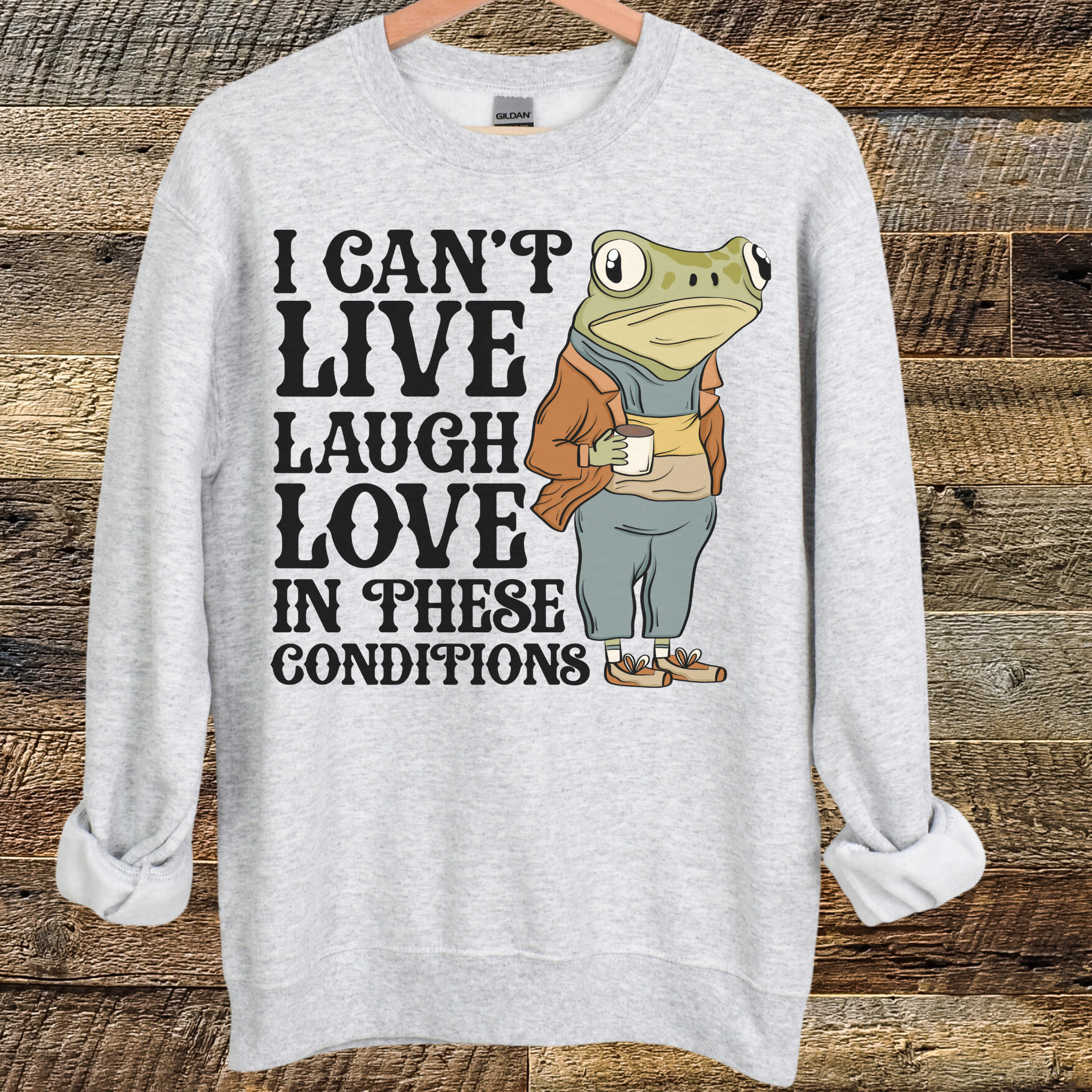 Funny Frog Saying Cottage Core Shirt