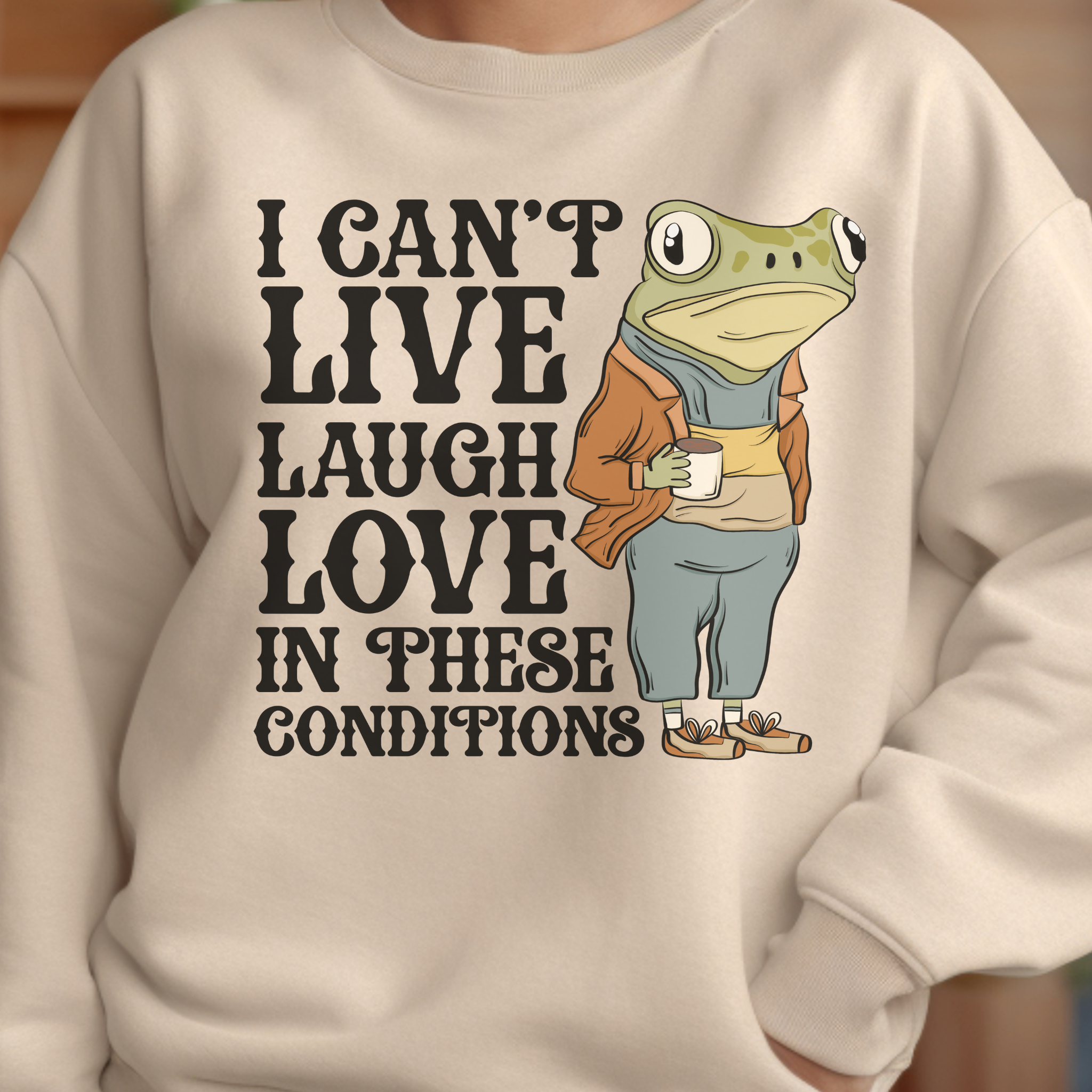 Funny Frog Saying Cottage Core Shirt